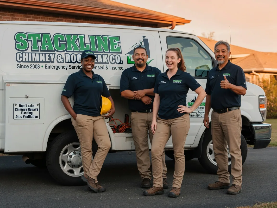 Chimney flashing repair company in Antioch, CA